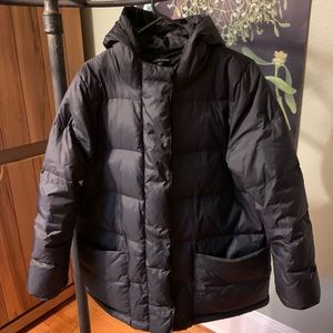 Eileen Fisher down coat.